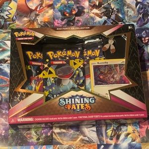 Pokémon Shining Fates Mad Party Pin Collection